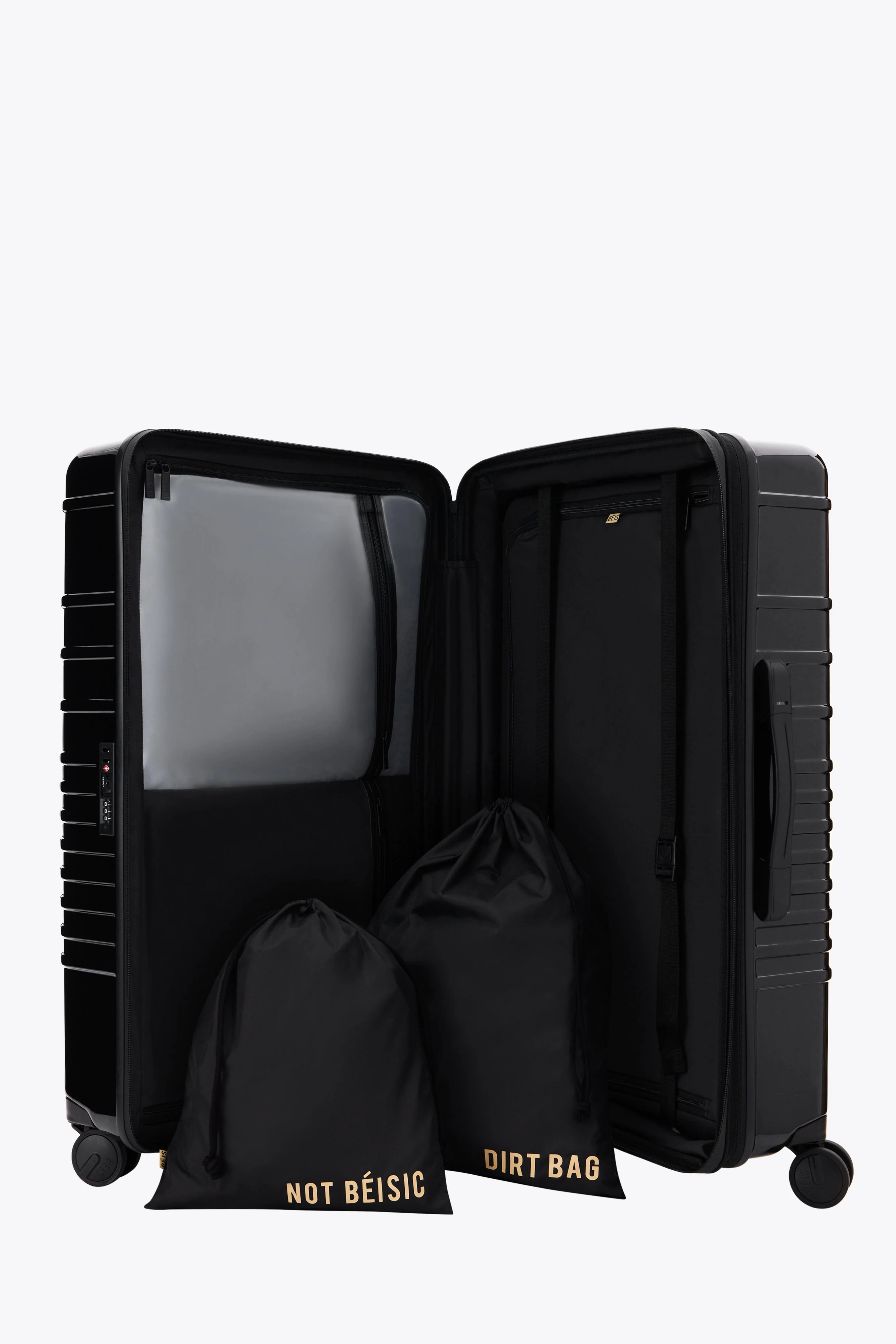 The Large Check-In Roller in Black - Image 5