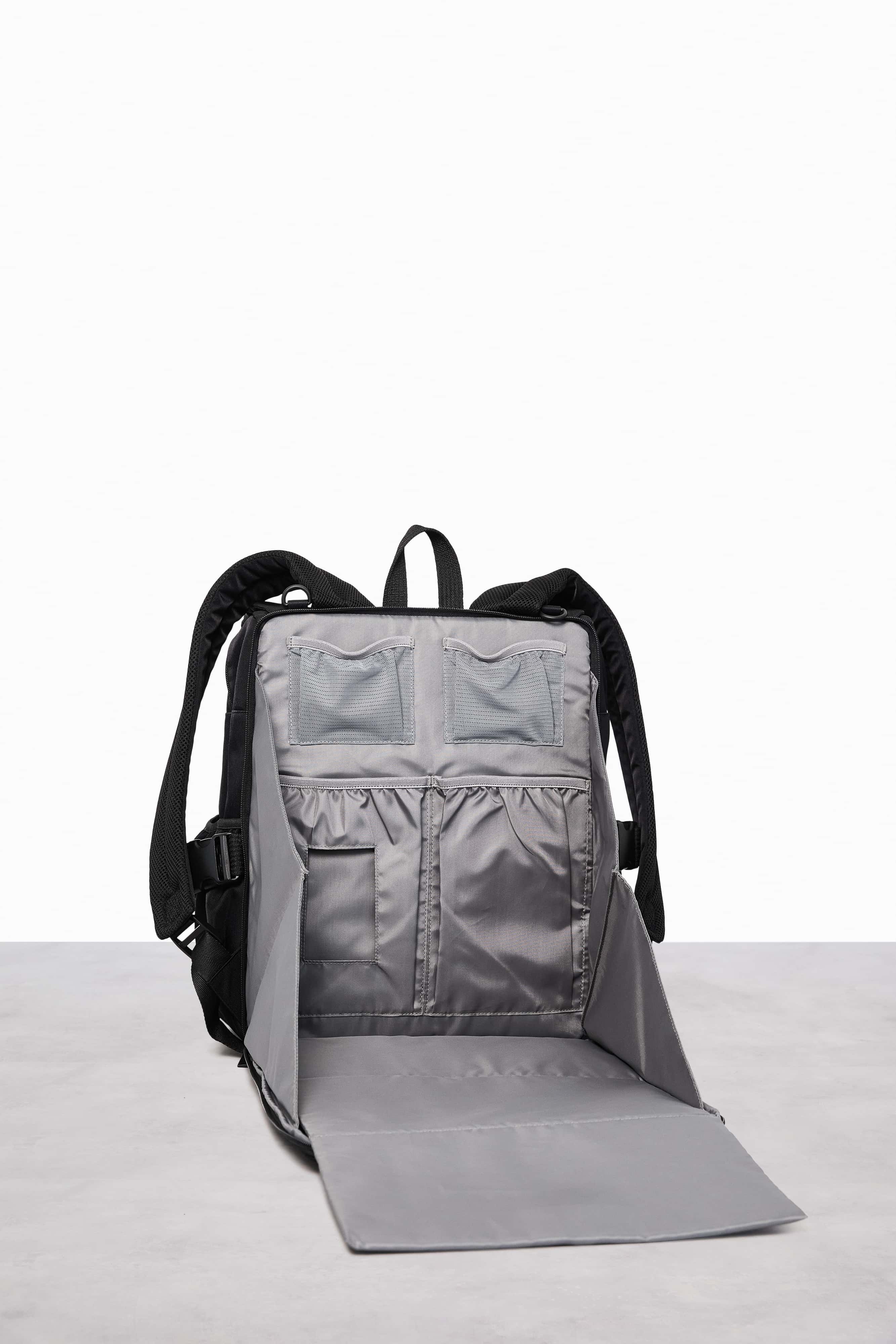 The Ultimate Diaper Backpack in Black - Image 5